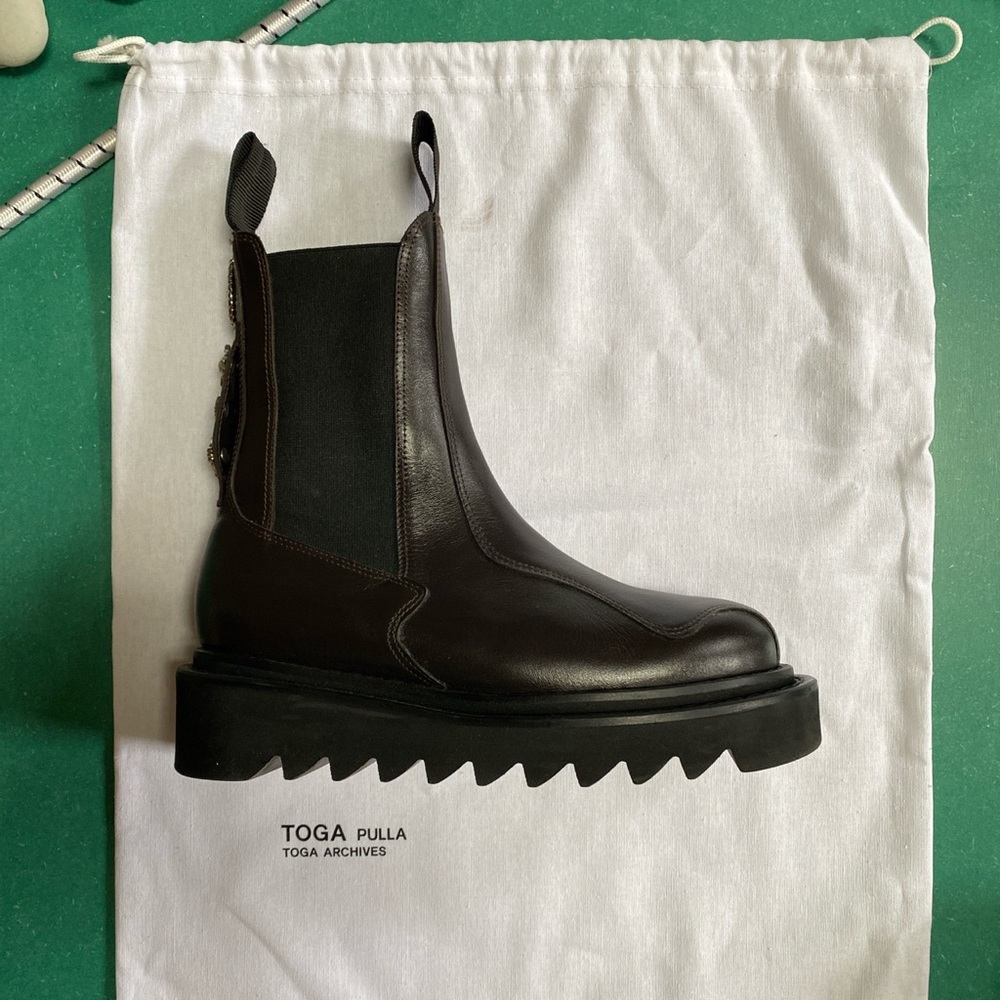 TOGA PULLA PLATFORM BOOTS